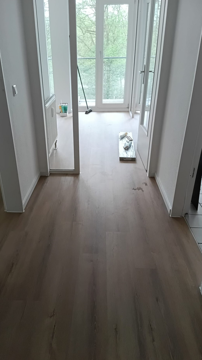 Laminate floor installation in Hamburg Laminate floor installation in Hamburg