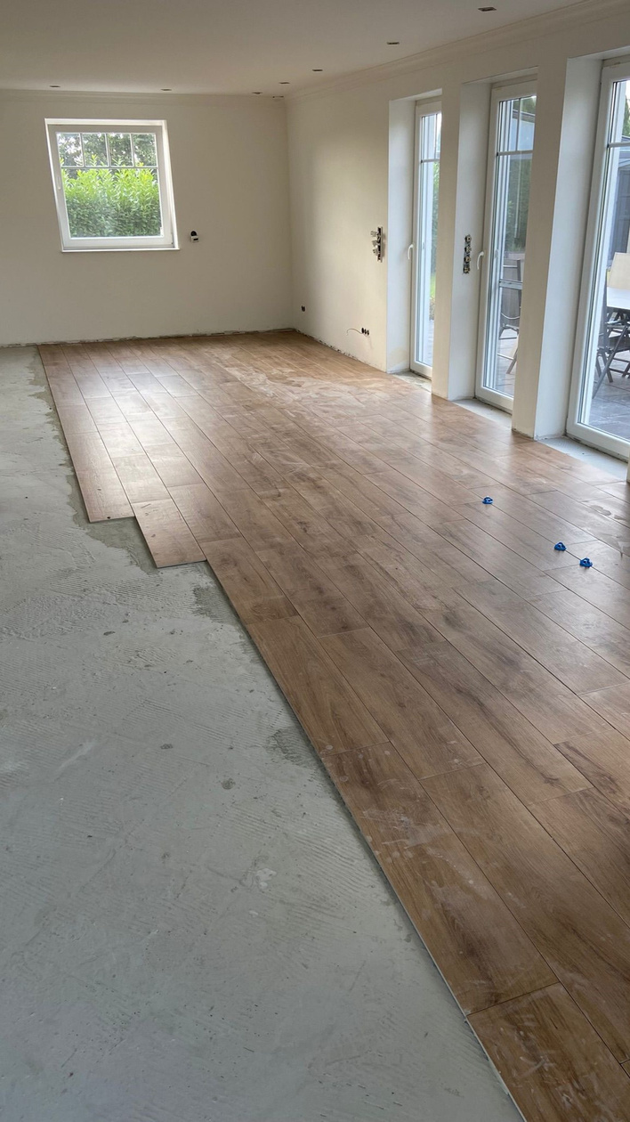 Floor installation in Hamburg Floor installation in Hamburg